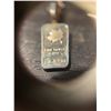 Image 2 : 1 Gram .999 Fine Silver Pendant on 18" Sterling Silver Chain