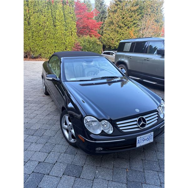 2005 Mercedes-Benz Convertible – Only 58,000 KM, Soft Top - VIN: WDBTK65G65T036926
