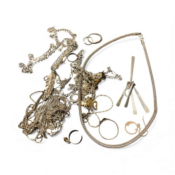 82 Grams of Scrap Silver Jewelry