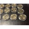 Image 2 : 14 USA Plated $1 Coins (Including a graded Sacagawea dollar)
