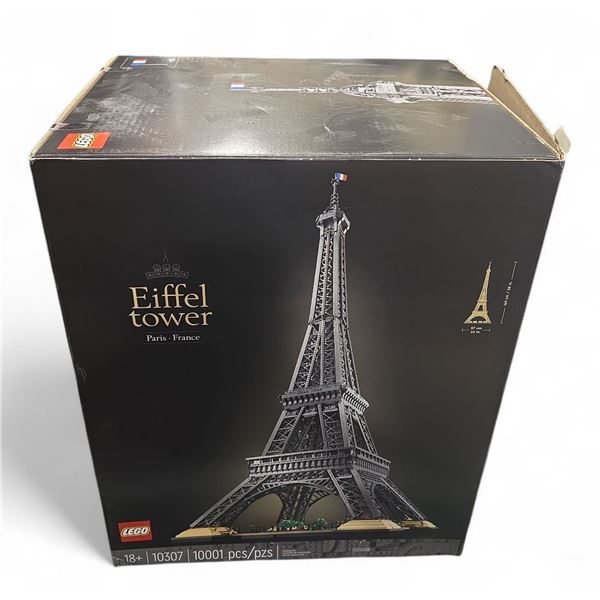 Lego Eiffel Tower - Paris France #10307 open in Box 58" by 22"