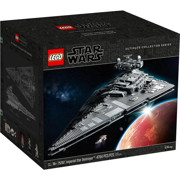 Lego - Imperial Star Destroyer #75252 no Box Half Assembled 17" by 43" by 26"