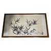 Image 1 : Traditional Chinese Ink wash Painting of Bamboo and Mountains Signed