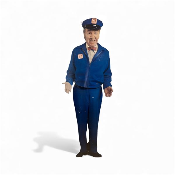 Vintage 2 sided store display Maytag Man Cut-out - Approx. 70" Tall