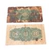 Image 2 : 2 Dominion of Canada 25 Cent "Shinplaster" Banknotes - 1 is dated 1923 and the other date is illegib