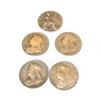 Image 1 : 5 Great Britian One Penny Coins -  Queen Victoria - (1890, 96, 97, 1900, and 1901) - Circulated