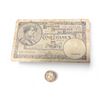 Image 1 : 1867 Napoleon III 50 Centimes Coin (.900 Silver) & 1938 Belgium 5 Francs Banknote - Circulated