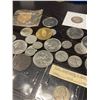Image 2 : 10 Ounce Bag of North American Coins and Tokens - Also includes 2 torn foreign banknote pieces -