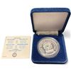 Image 1 : 1992 One Troy Oz. .999 Fine Silver  World Series Baseball Medallion - Ltd. Edition #649/25,000 - In 