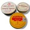 Image 1 : 3 Vintage Tobacco Tins - John Cotton's (50 gram tin) Murray's Erinmore (2 oz,) and Ogden's St. Bruno