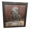 Image 1 : Large Wood Framed "Clark's Nutcracker" Print that hung in The Bay Vancouver - Framed dimensions: 38"