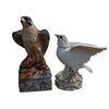 Image 5 : 5 Vintage Ski Country Bourbon Whiskey Mini Decanters (Peace Dove, White Falcon, Gila Woodpecker, Red