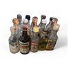 Image 1 : 15 Assorted Vintage 1.7 Oz./15ml Liquor Bottles - Some are unopened