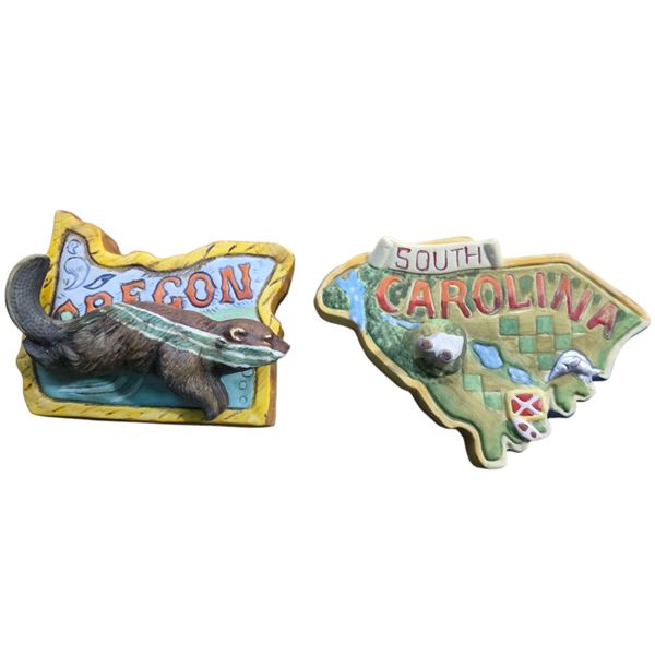 Vintage Alpha Spirit Whiskey "Oregon" Mini Decanter in Original Box