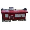 Image 1 : 1973 Paul Lux O.R.B. Whiskey Decanter "MKT Lines Red Caboose"