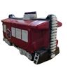 Image 3 : 1973 Paul Lux O.R.B. Whiskey Decanter "MKT Lines Red Caboose"