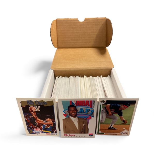 Box of Various Sports Cards - NBA, MLB, Etc.