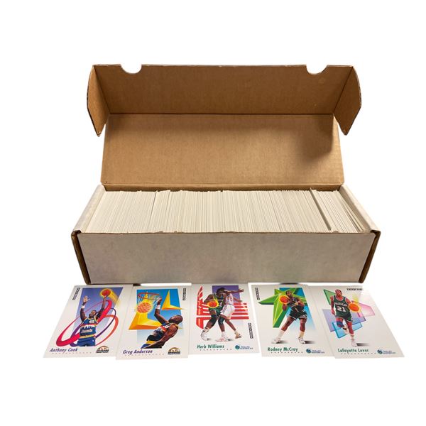 Box of Skybox NBA Cards