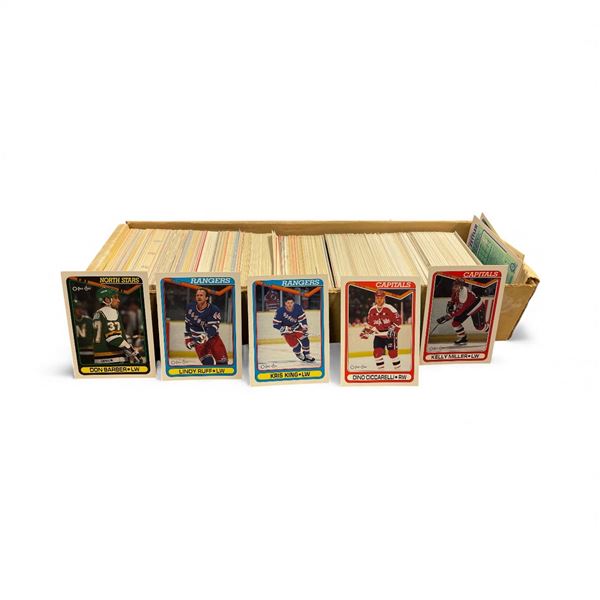 Box of Vintage NHL Cards