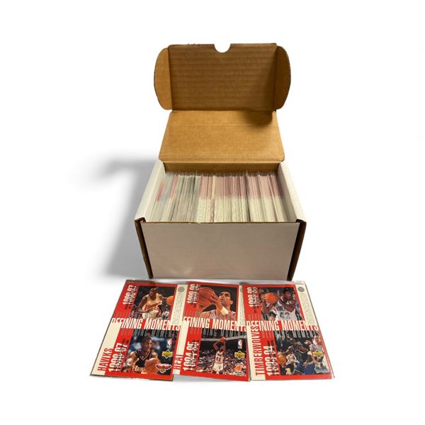 Box of NBA Cards