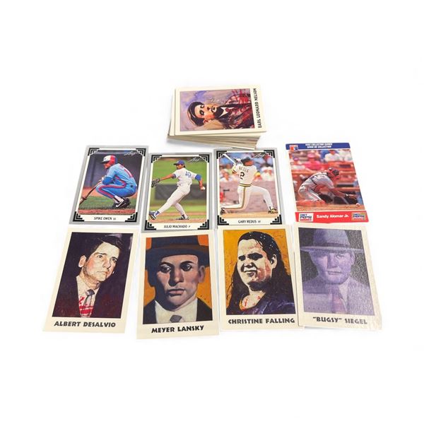 Box of MLB & Serial Killer Cards