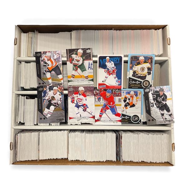 Large Box of NHL Cards