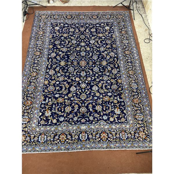 Authentic Hand-Knotted Wool Persian Rug - Origin: Kashan - 12ft x 8.12 ft - Made in Iran - No.11/742
