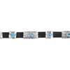 Image 7 : Navajo John Delvin Sterling, Turquoise Concho Belt