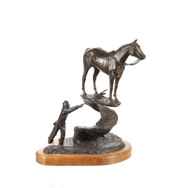 Ben Johnson "Appaloosa The Nez Perce Horse" Bronze