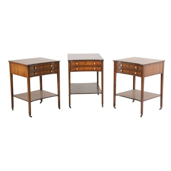 Kittinger Federal Era Side Tables (2) & End Table
