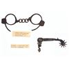Image 1 : Tombstone Courthouse Handcuffs & Buermann Spur