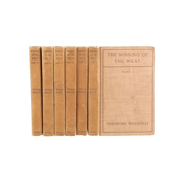 Rare 1900 Theodore Roosevelt "Winning of the West"