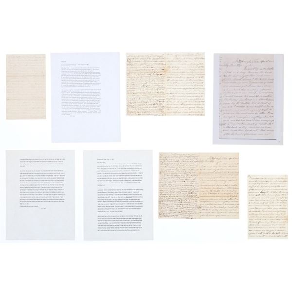 S. L. Hart Civil War Battle of Shiloh Letters 1862