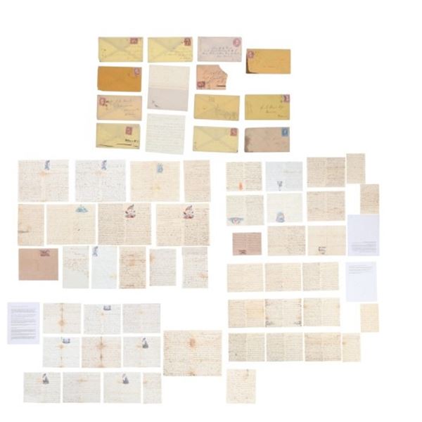 Tombstone A.T. S. L. Hart Civil War Letters, 1861