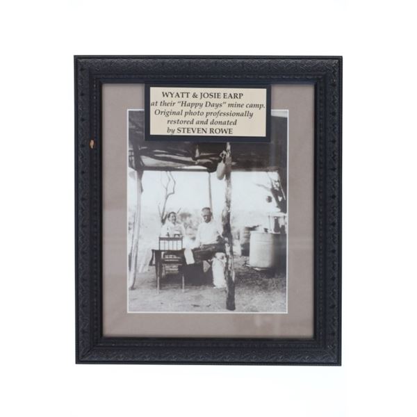Wyatt Earp Photo Happy Days Mining Camp