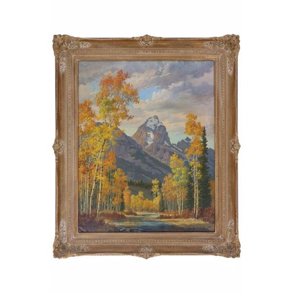 Hall Diteman (Montana 1925-2009) "The Grand Teton"