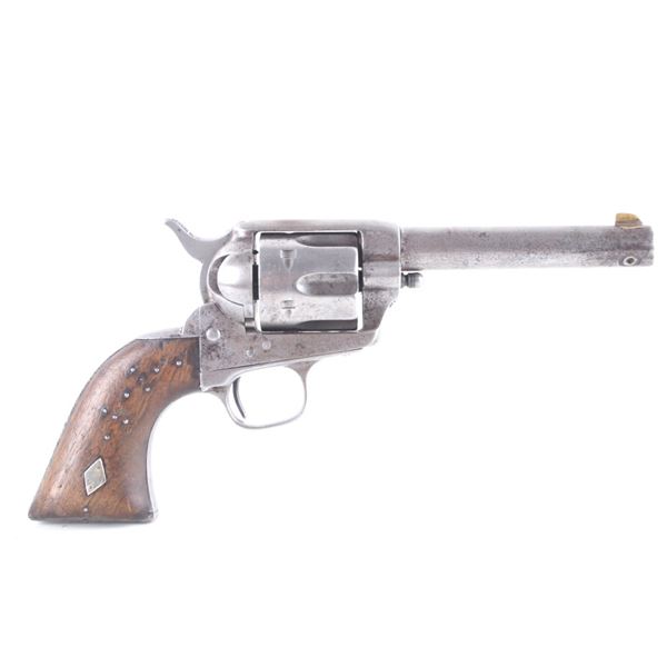 Ca. 1881 Blackfeet Tacked Colt SAA .44 Revolver