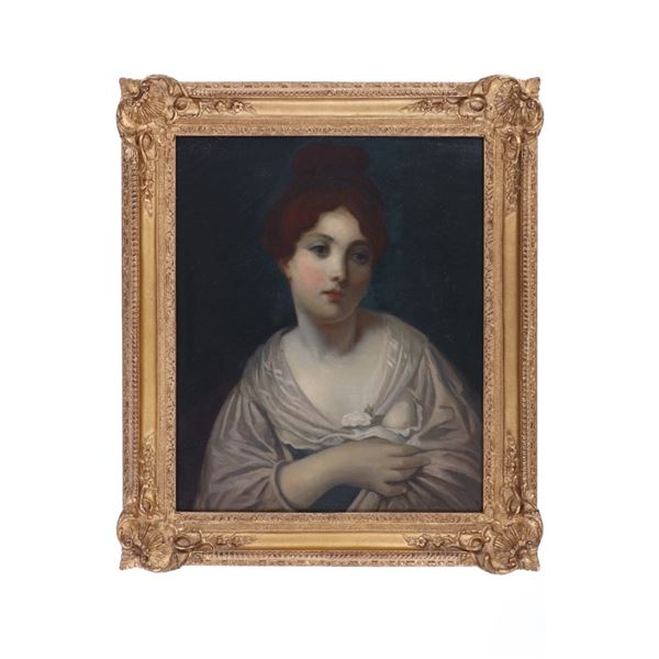 Attr. to Jean-Baptiste Greuze Oil on Canvas, 1755