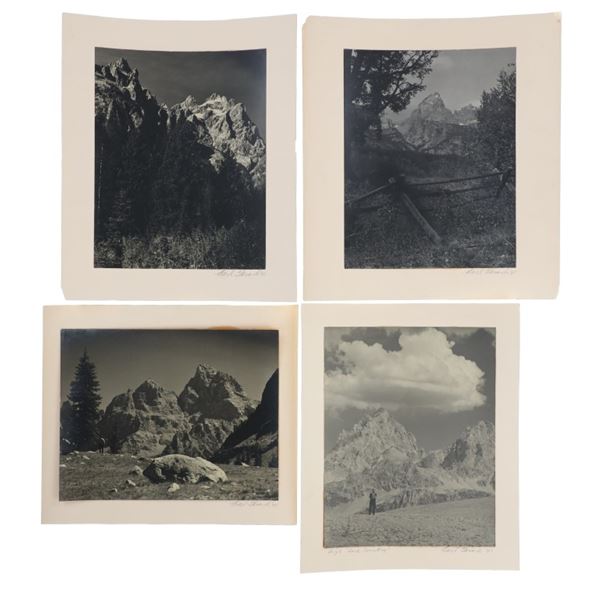 Grand Teton Nation Forest Silver Gelatins c 1941
