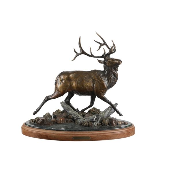 Montana, Con Williams "Makin' Tracks" Bronze c1997