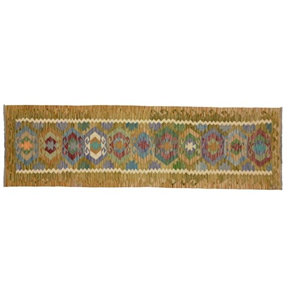 Antique Turkish Anatolian Tribal Kilim Rug