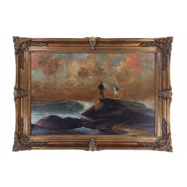 Russell Frost (Washington, 1927-1996) Fishing Oil