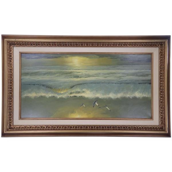 William Blackman (San Diego, B. 1930) Oil Painting