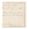 Image 4 : O.K. Corral Founder John Montgomery Signed Receipt