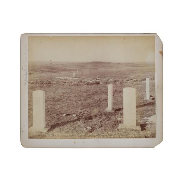 H.R. Locke "Custer Battlefield on Crow Agency"