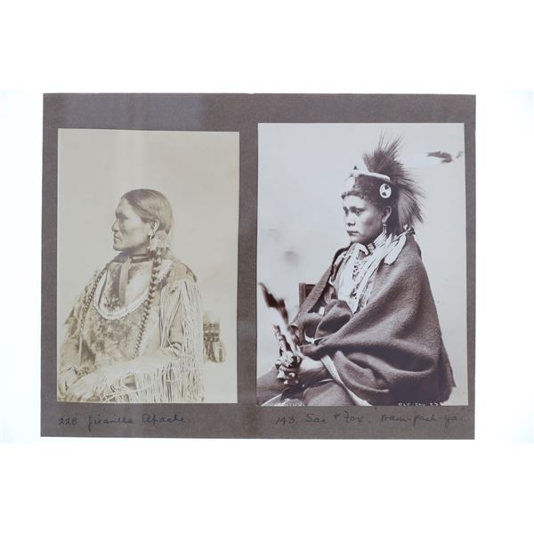 John Hillers Chief Jicarilla & Sac & Fox Photos