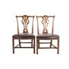 Image 23 : Chippendale Revival Style Dining Chairs Set (8)