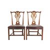 Image 31 : Chippendale Revival Style Dining Chairs Set (8)