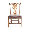 Image 37 : Chippendale Revival Style Dining Chairs Set (8)