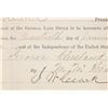 Image 5 : Signed Grover Cleveland Tombstone Quit Claim Deed